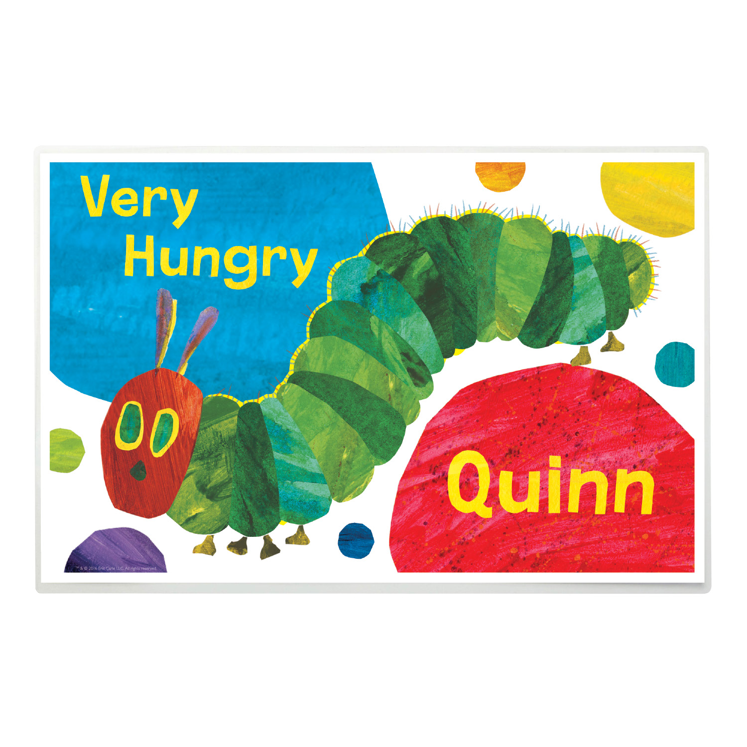 Very Hungry Caterpillar Hungry Placemat