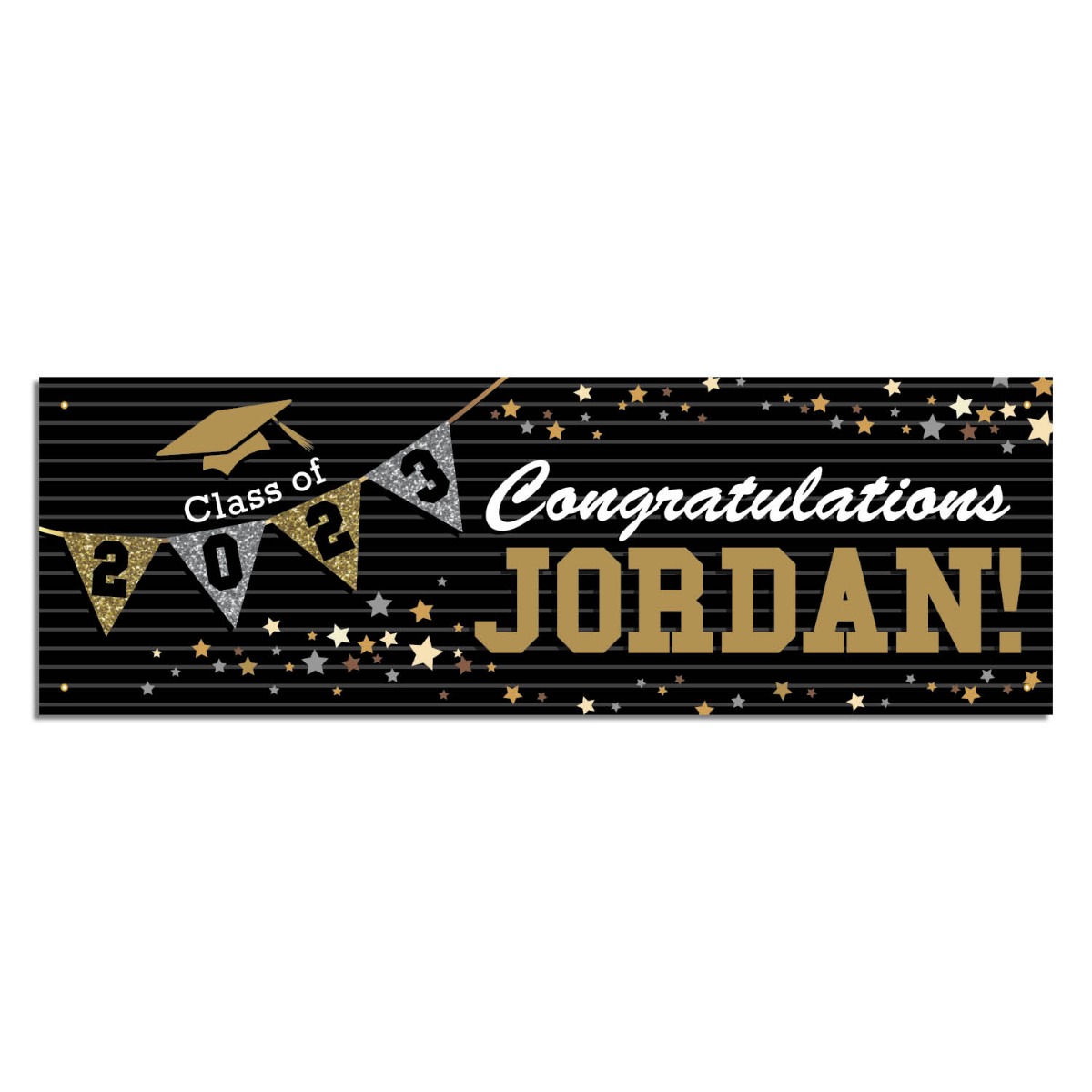 Personalized Graduation Banner 