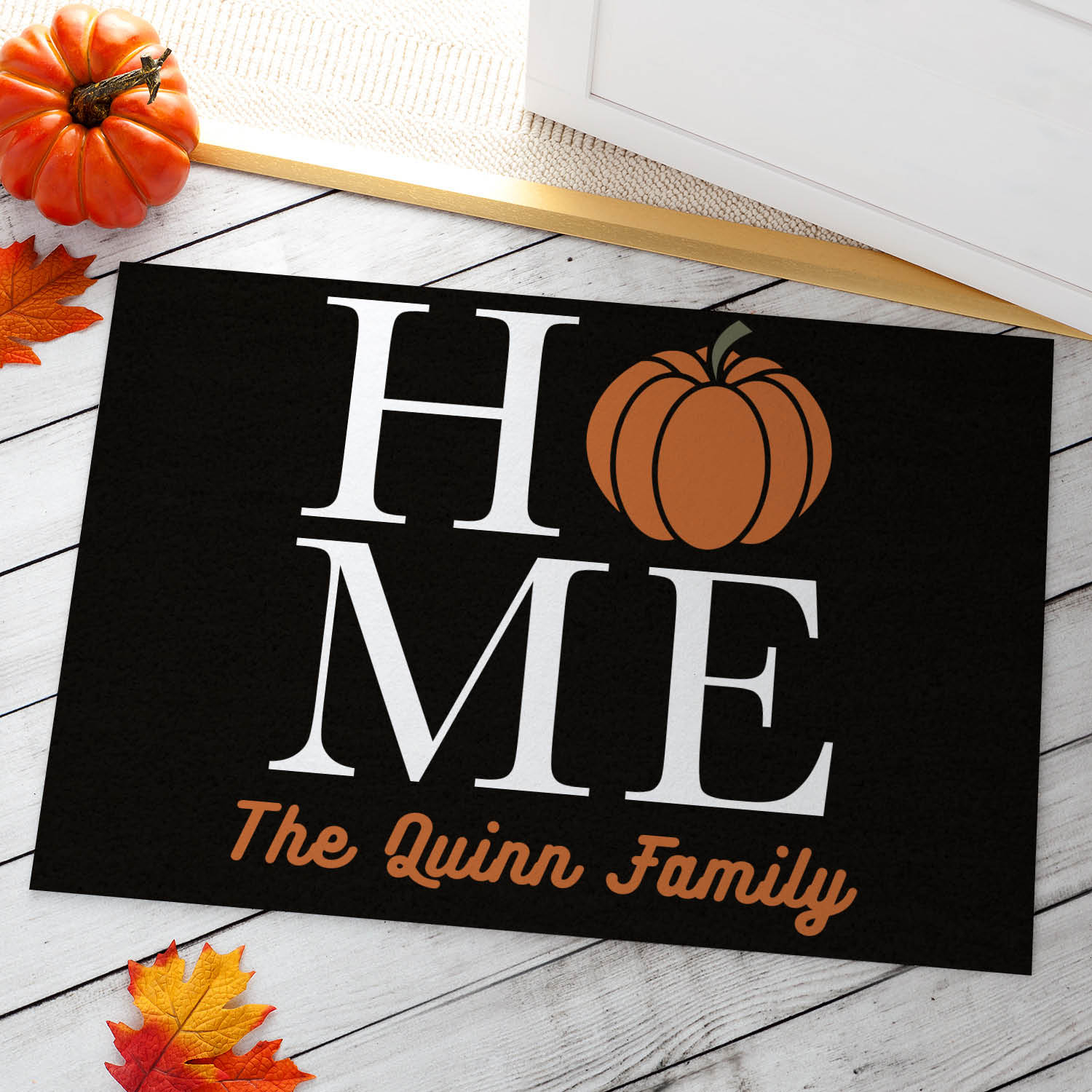 Fall Home Personalized Doormat