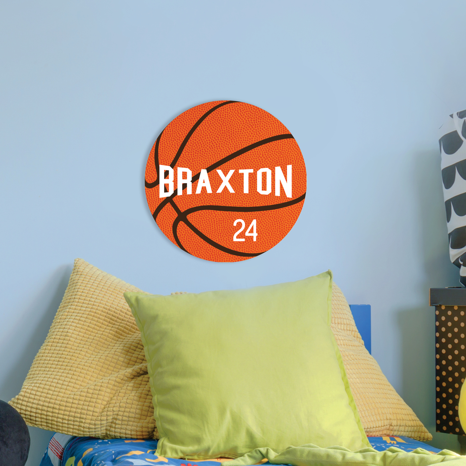 Basketball Personalized Metal Sign