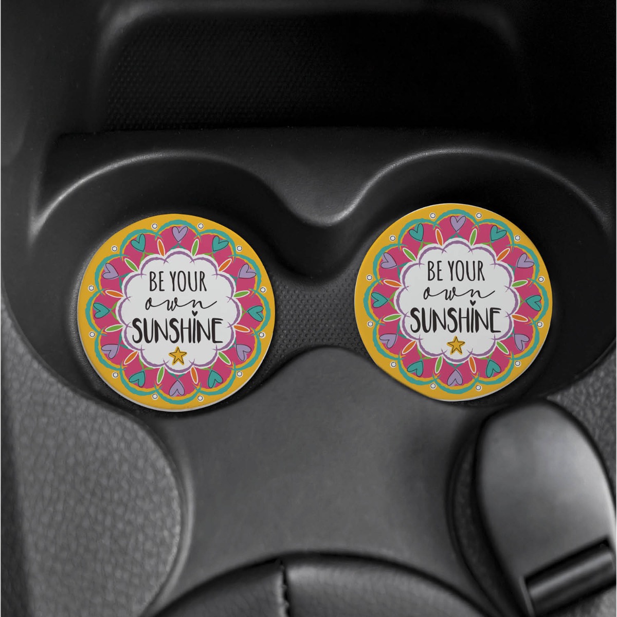 Be Your Own Sunshine Car Coasters