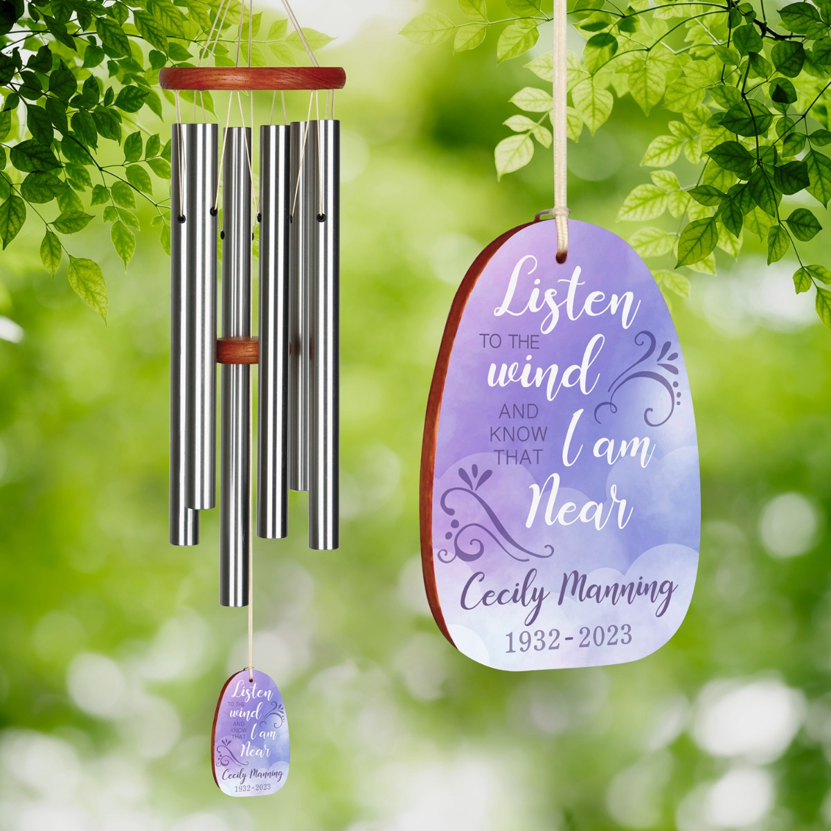 Listen To The Wind Memorial Wind Chime
