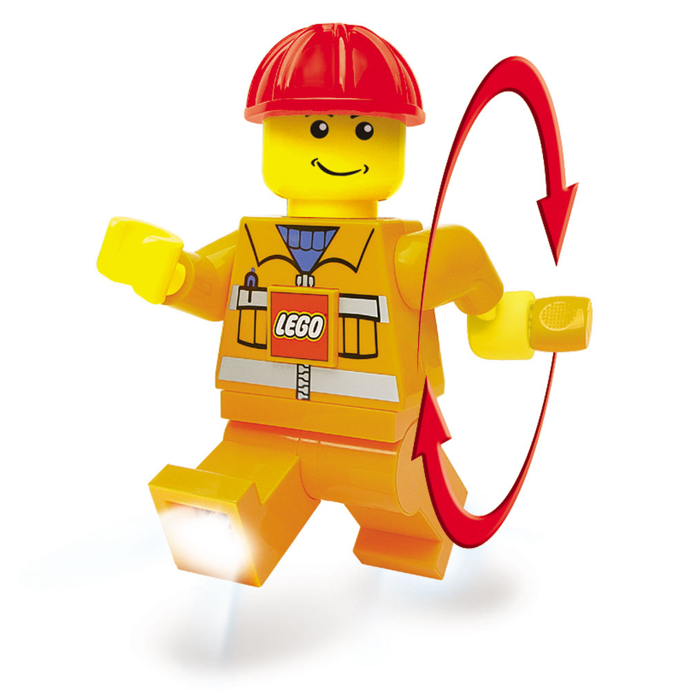 LEGO Construction Worker Dynamo Torch