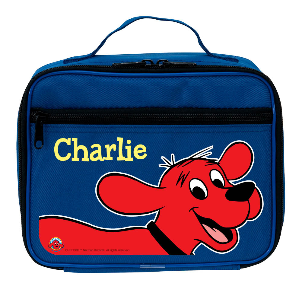 Clifford Lunch This Way! Blue Lunch Bag