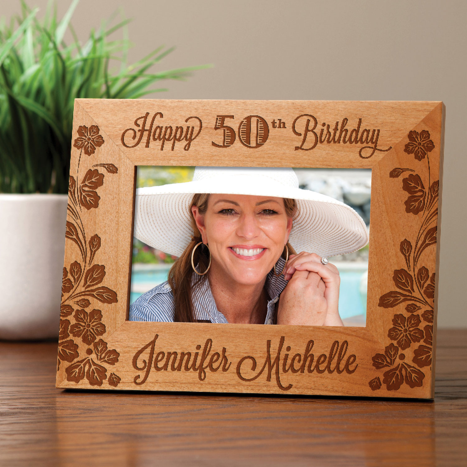 Her Birthday Personalized Frame
