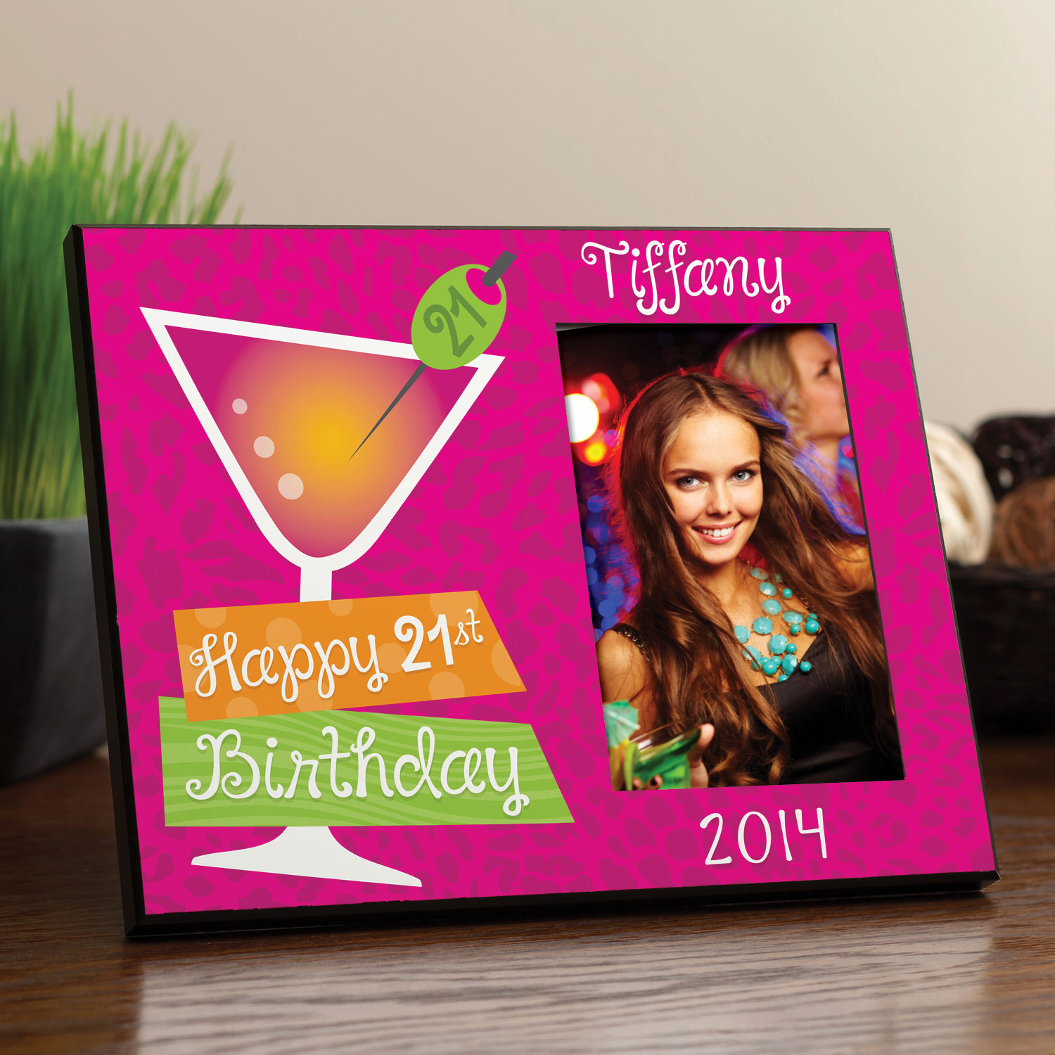 Her 21st Birthday Personalized Frame